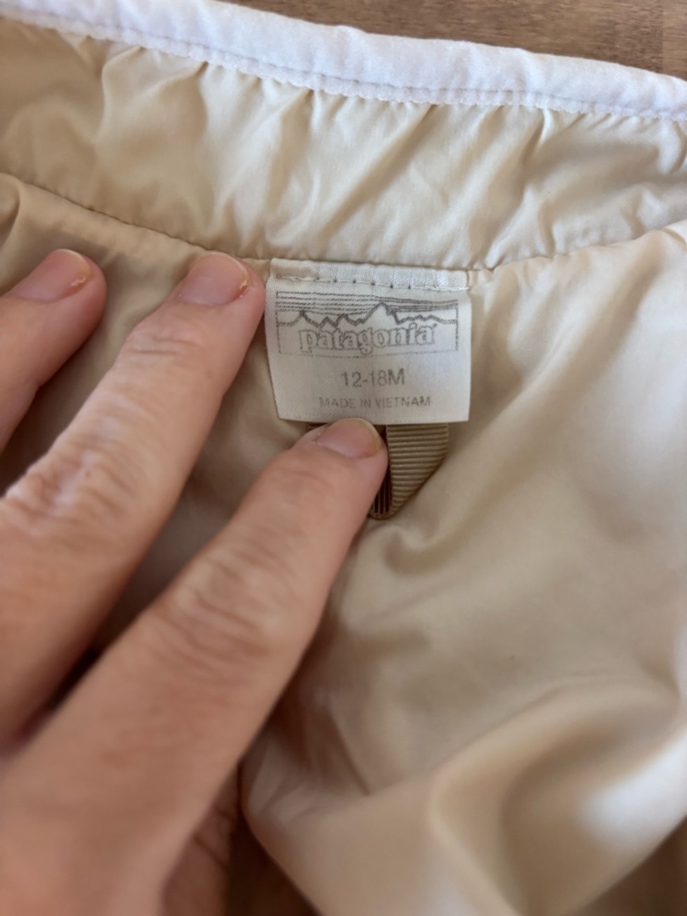 Patagonia Kids Cream Sherpa Jacket - Picture 7 of 7